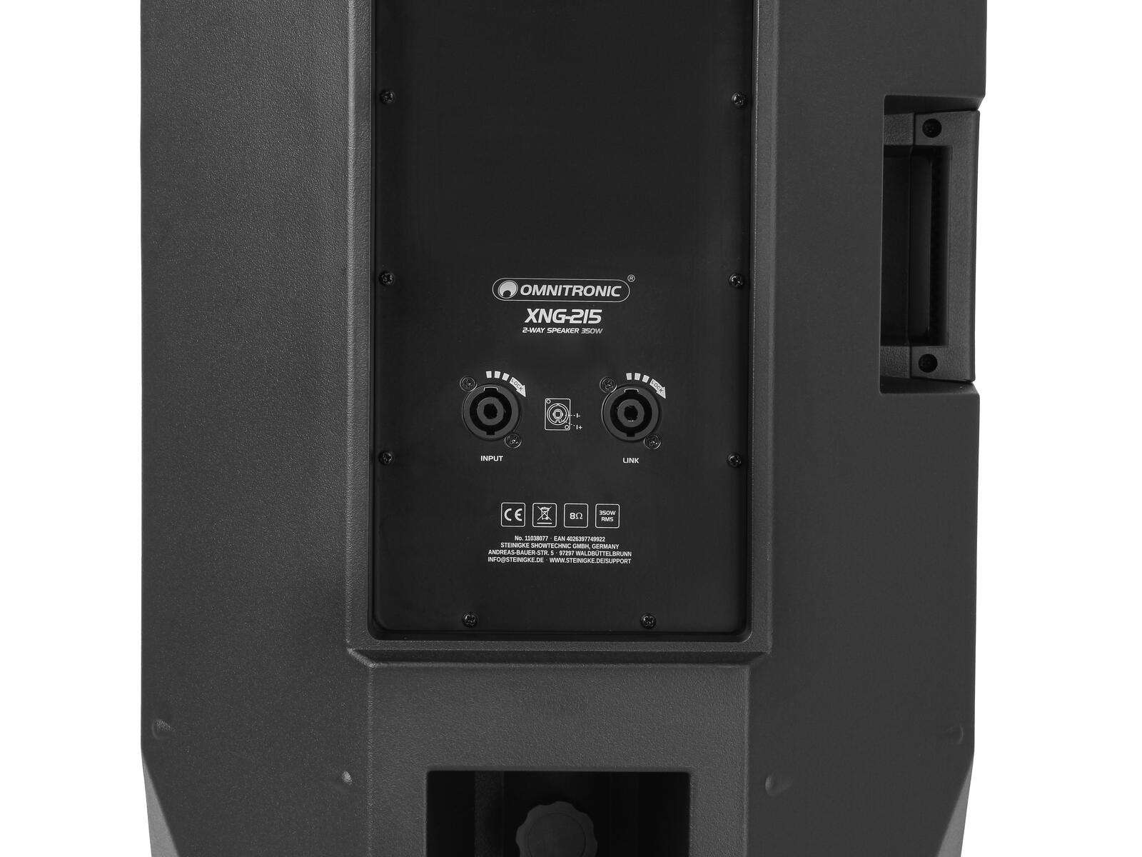 Omnitronic XNG-215 2-Wege Lautsprecher 15 Zoll