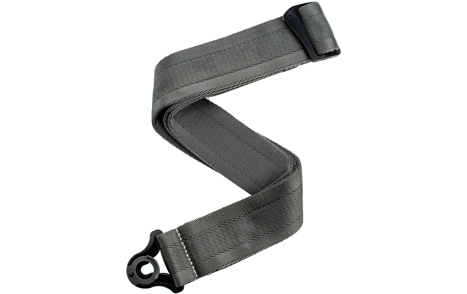 D'Addario Auto Lock-Gitarrengurt - Metal Grey