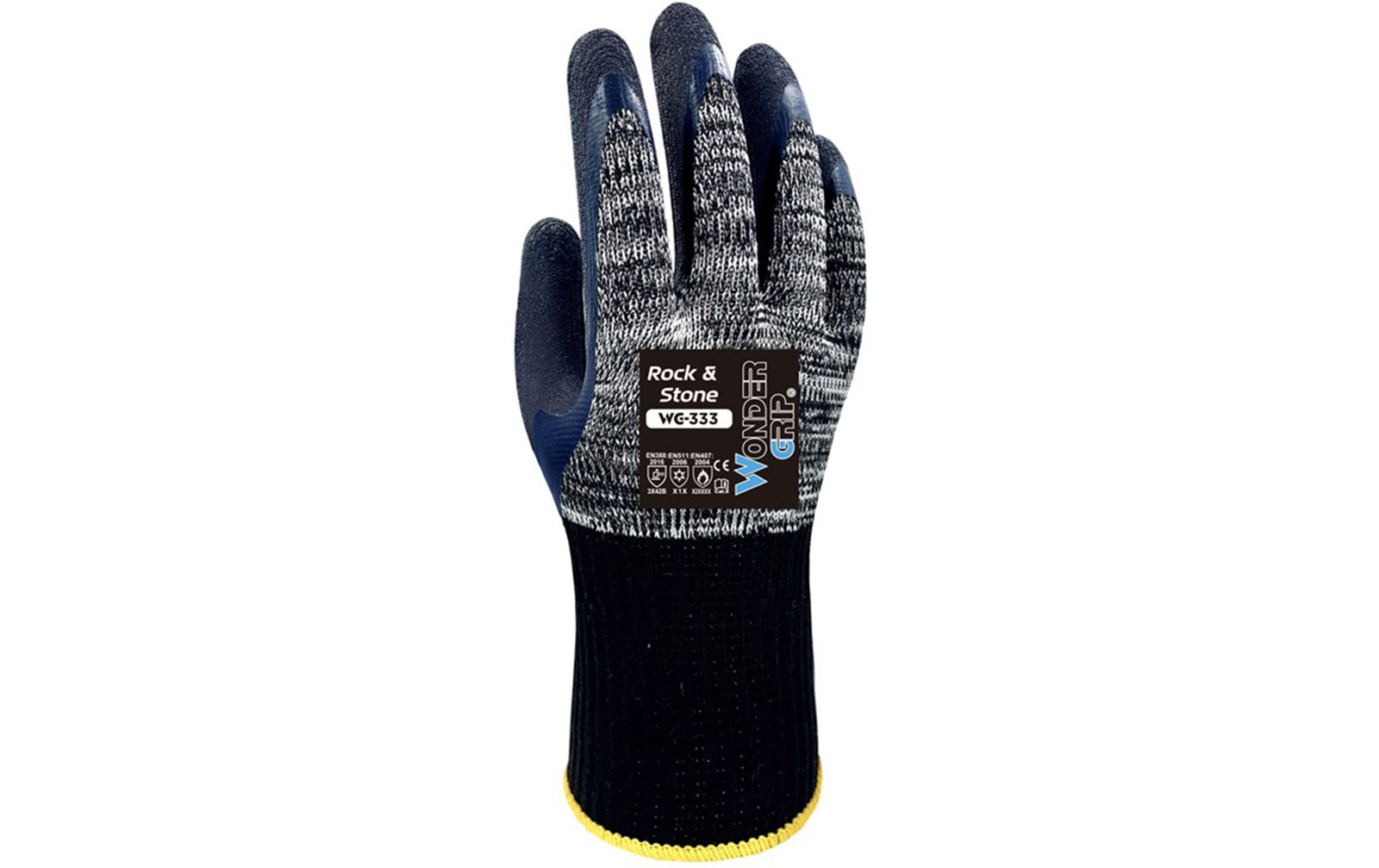 Wonder Grip Rock & Stone Arbeitschutz Handschuhe M/8