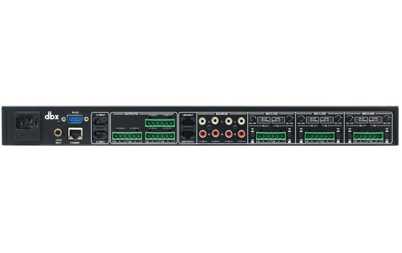 dbx ZonePro 1260M Zonenmix / Matrix-System