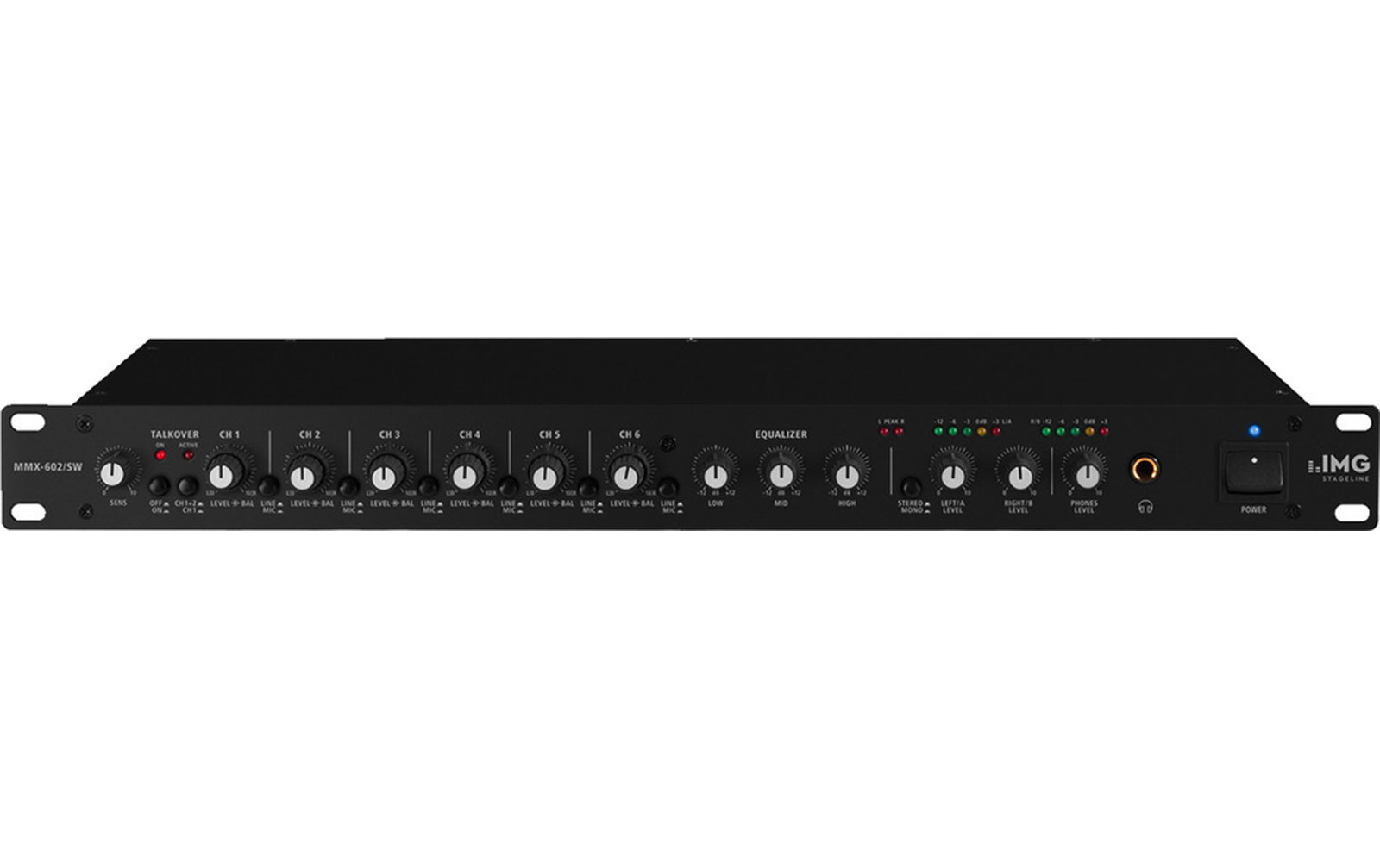 IMG Stageline MMX-602/SW Mischpult