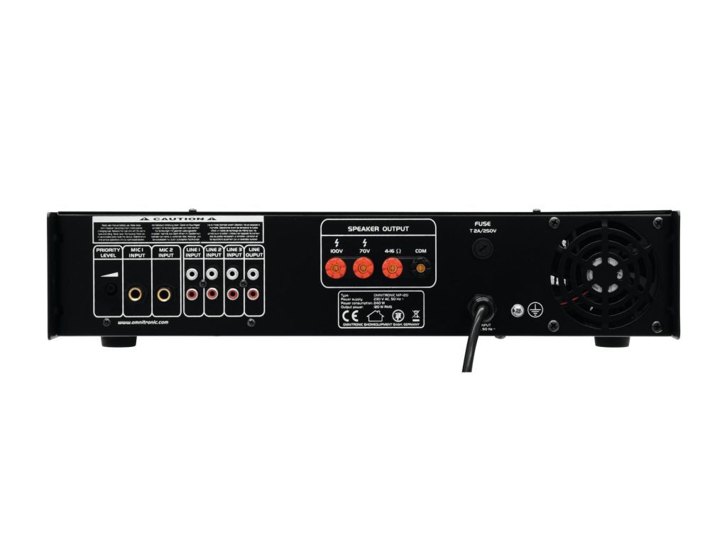 Omnitronic MP-120 ELA-Misch-Verstärker
