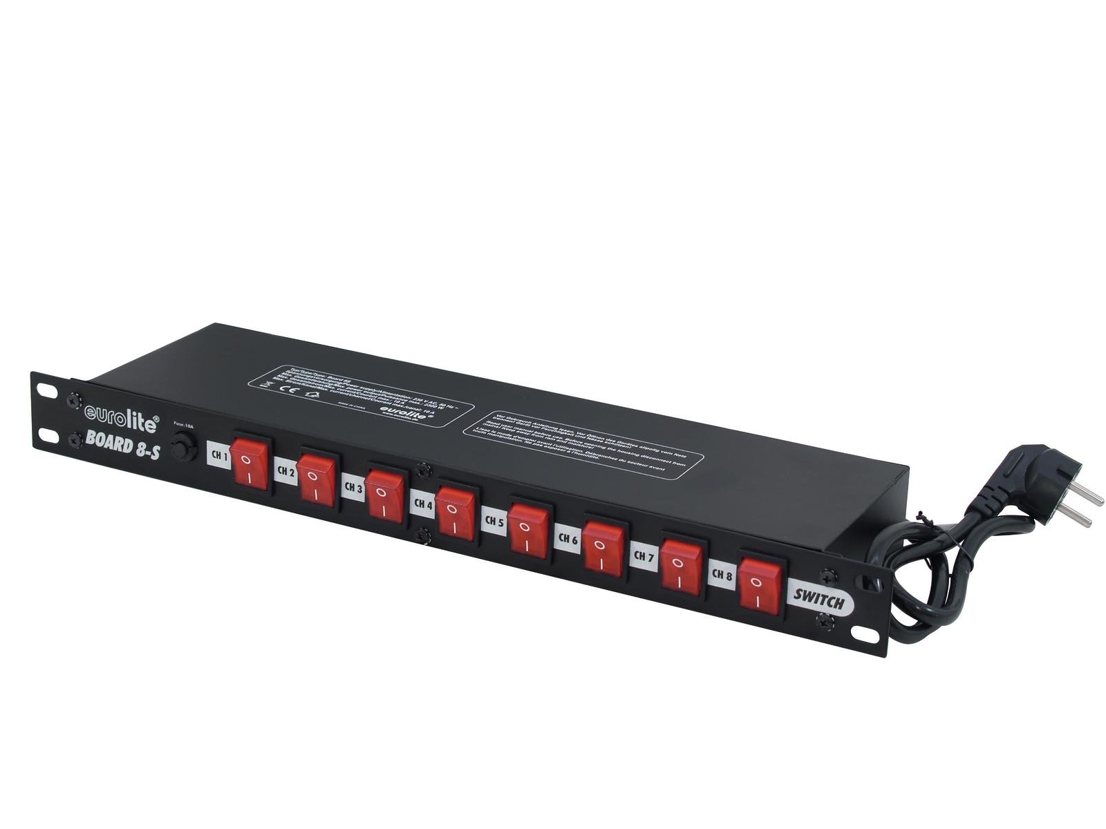 Eurolite Board 8-S m/8x Kaltgerätebuchse