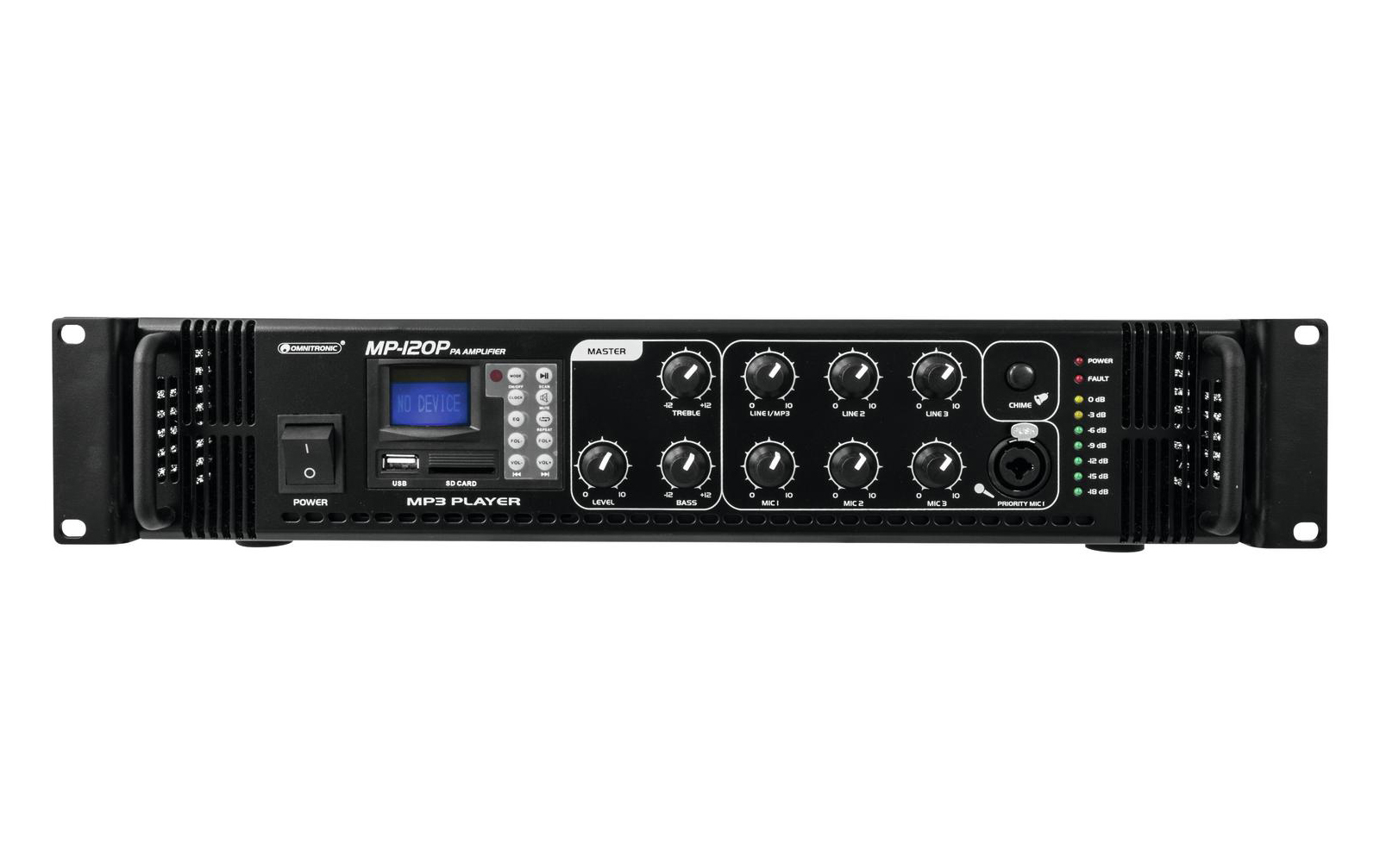 Omnitronic MP-120P ELA-Mischverstärker
