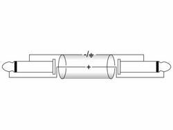Omnitronic Klinkenkabel 6,3 mono 1m schwarz ROAD