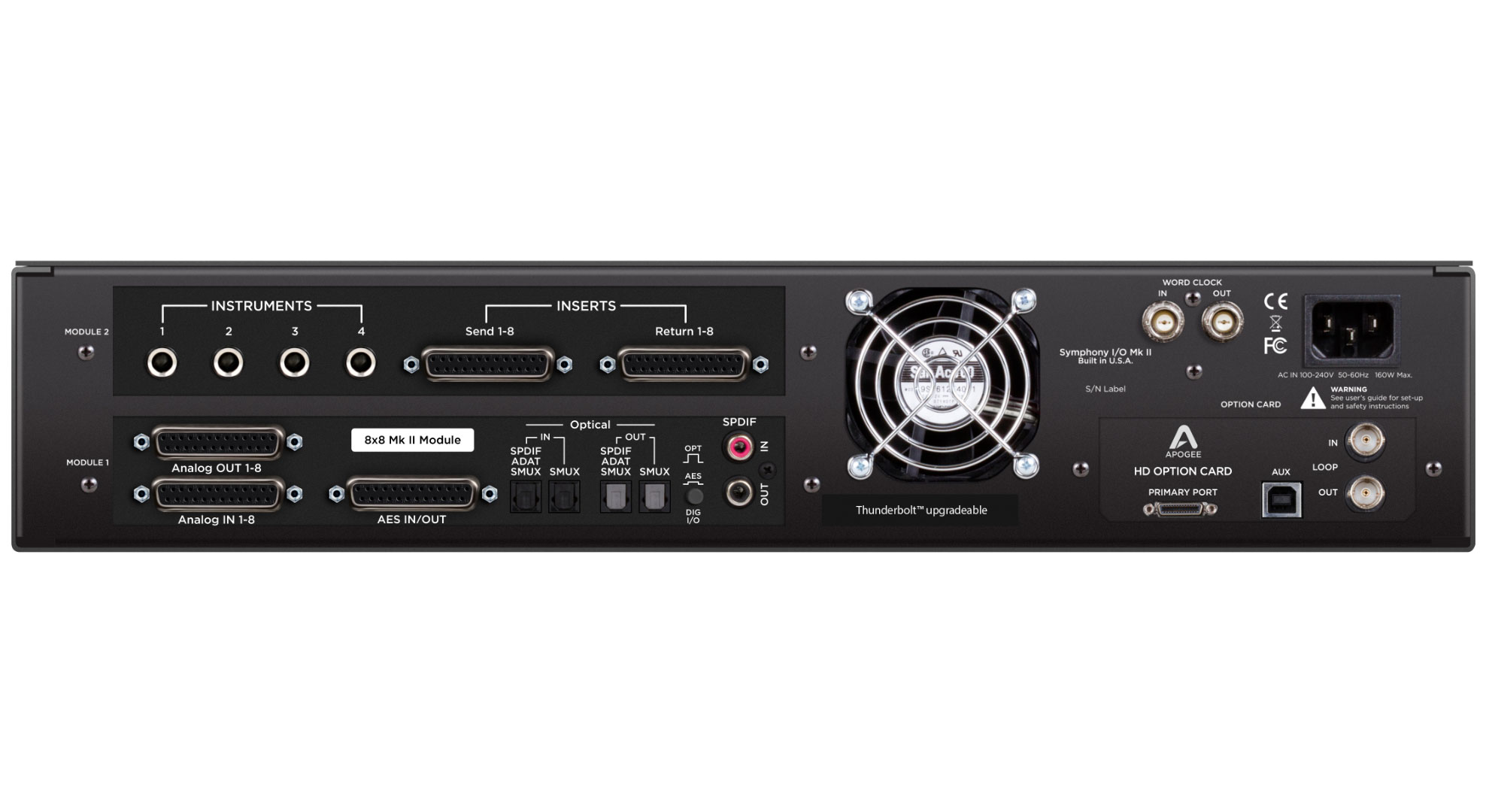 Apogee Symphony I/O Mk II Connect 8x8MP Pro Tools HD