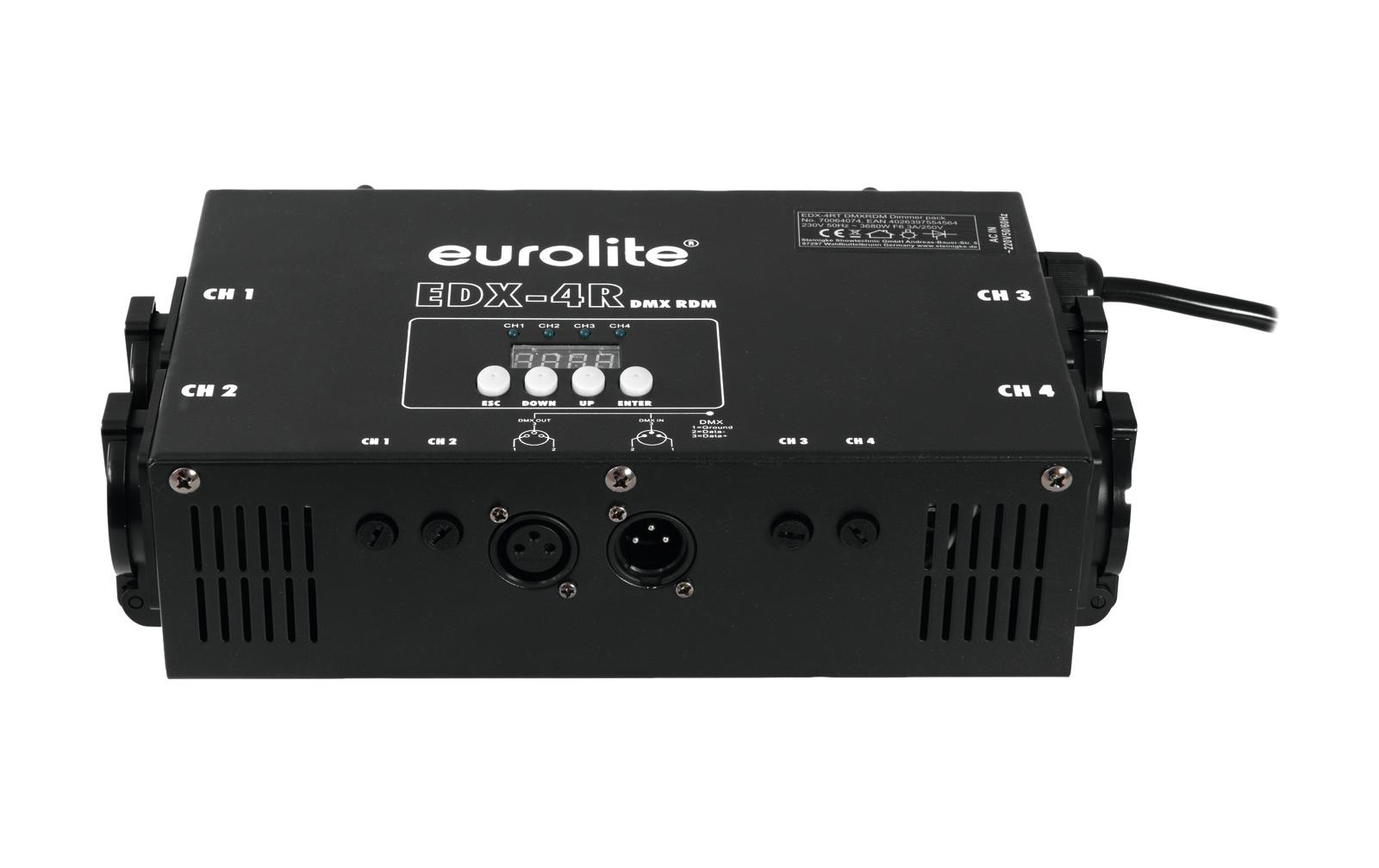 Eurolite EDX-4RT DMX RDM Truss Dimmerpack