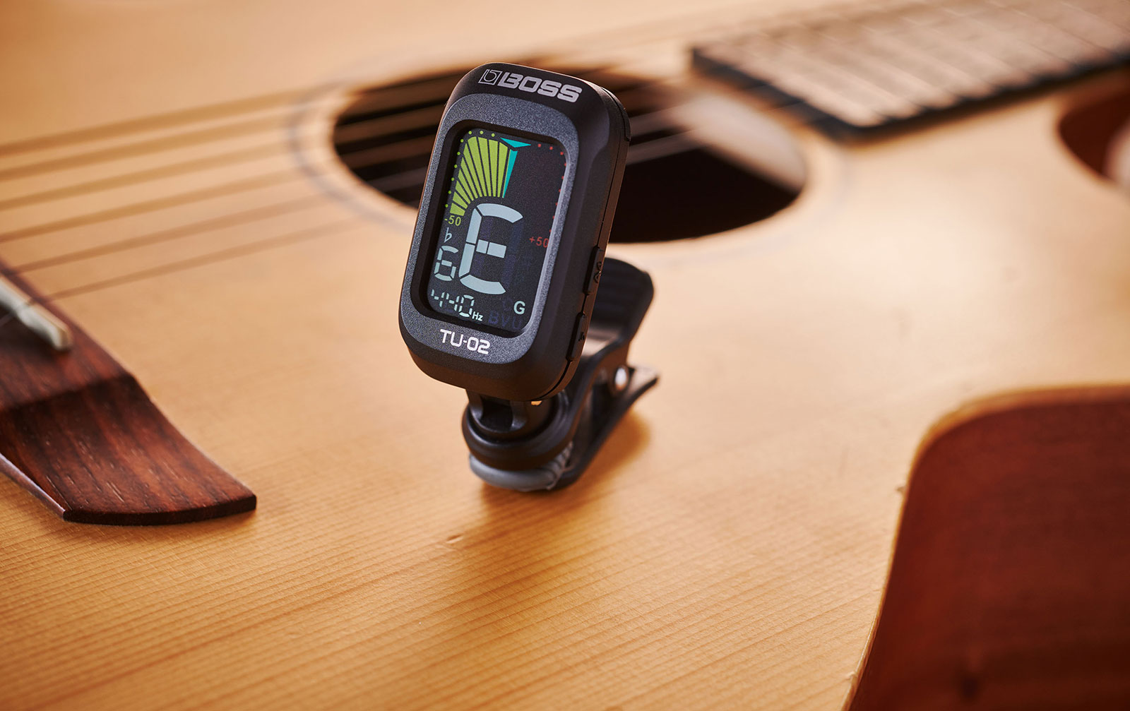 Boss TU-02 Clip-On Tuner