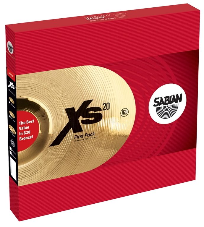 Sabian XS20-Serie First Pack SAXS5001B brilliant