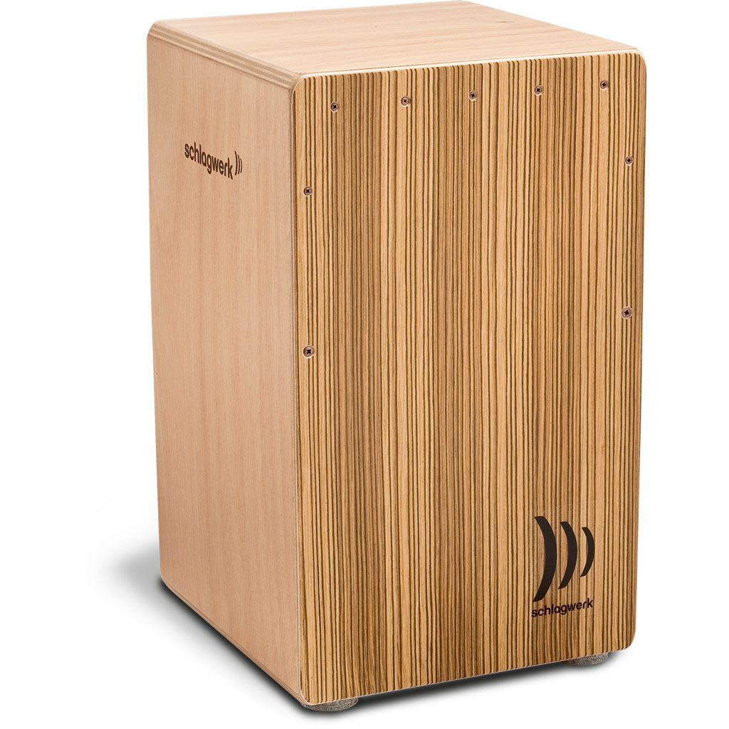 Schlagwerk CP4011 Cajon la Perù, Zebrano
