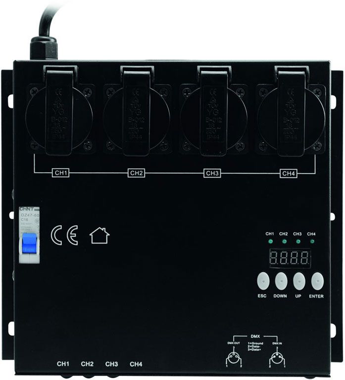 Eurolite EDX-4R DMX RDM Dimmerpack