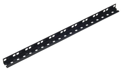 K&M 28410 19"-Winkelrackschiene, schwarz