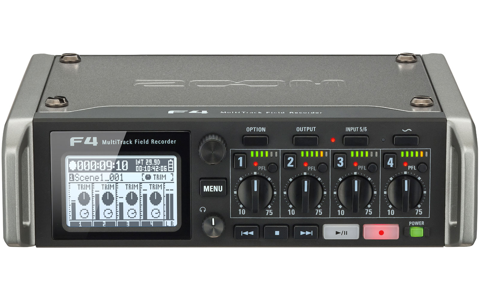 Zoom F4 MultiTrack Field Recorder