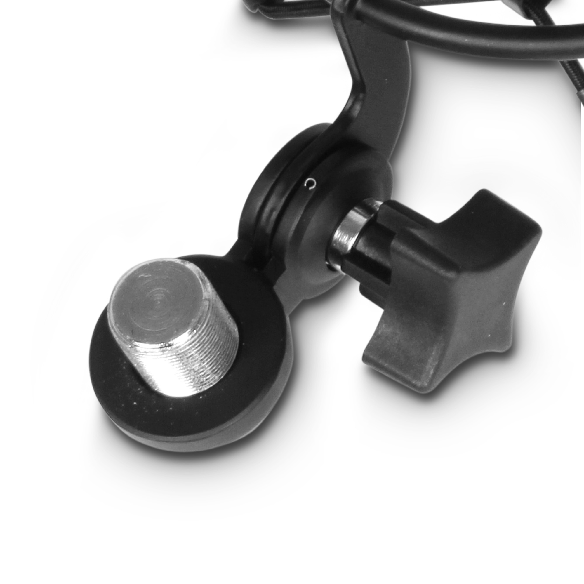 Adam Hall DSM 400 Mikrofonspinne mit Pop Filter