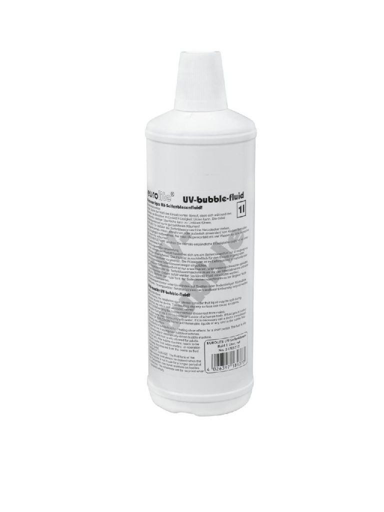 Eurolite UV-Seifenblasenfluid 1L rot