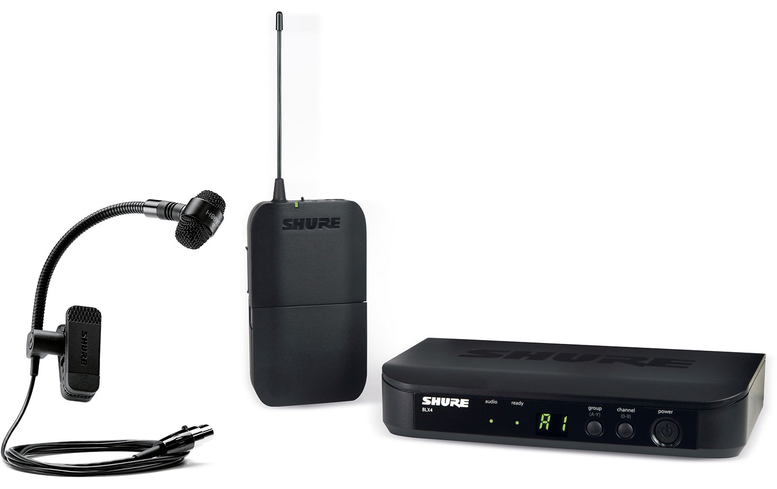 Shure BLX14/PGA98H H8E Instr.-Funksystem (518 bis 542 MHz)
