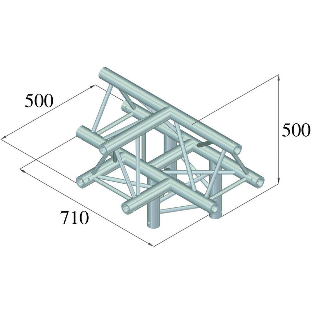 Alutruss Trilock 6082AT-43 4-Weg-Stück /\\
