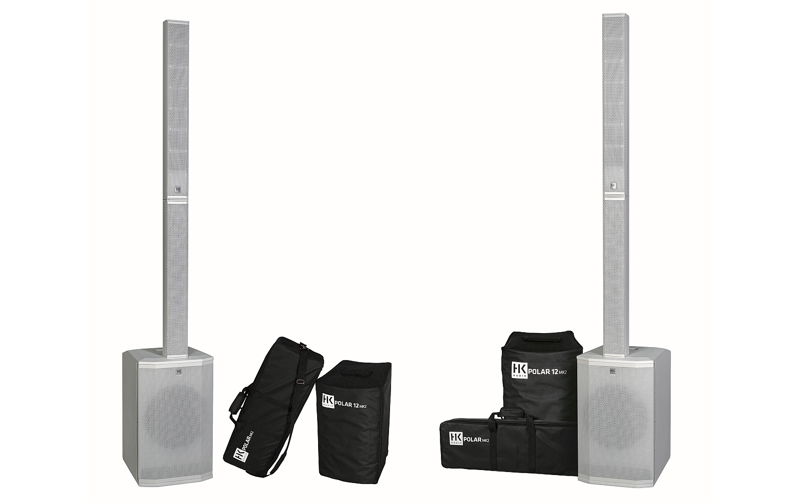 HK Audio Polar 12 MK2 Stereo Set weiß