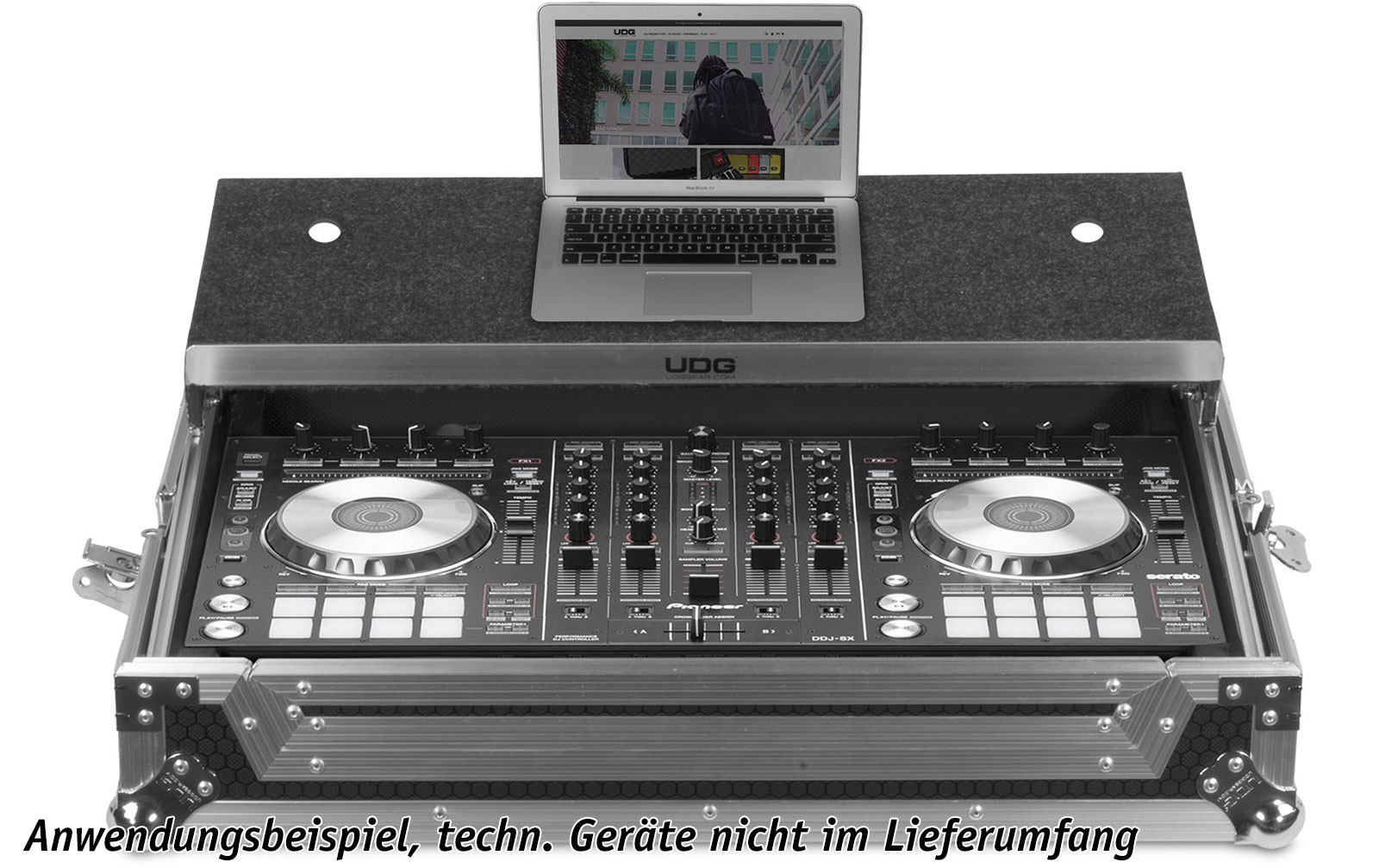 UDG Ultimate Flight Case Pioneer DDJ-SX3 Silver Plus (L) (U92011SL)
