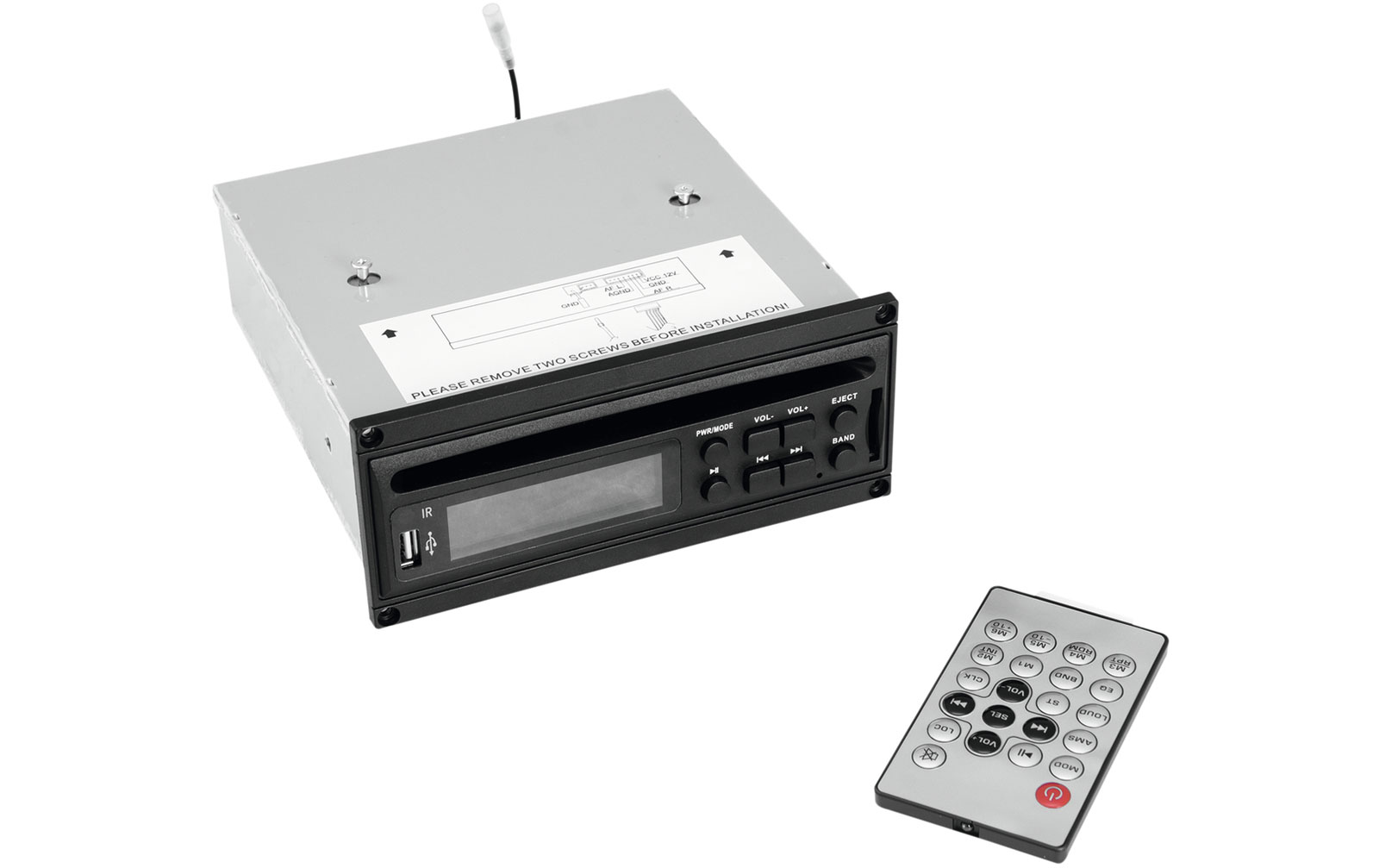 Omnitronic MOM-10BT4 CD-Player mit USB & SD