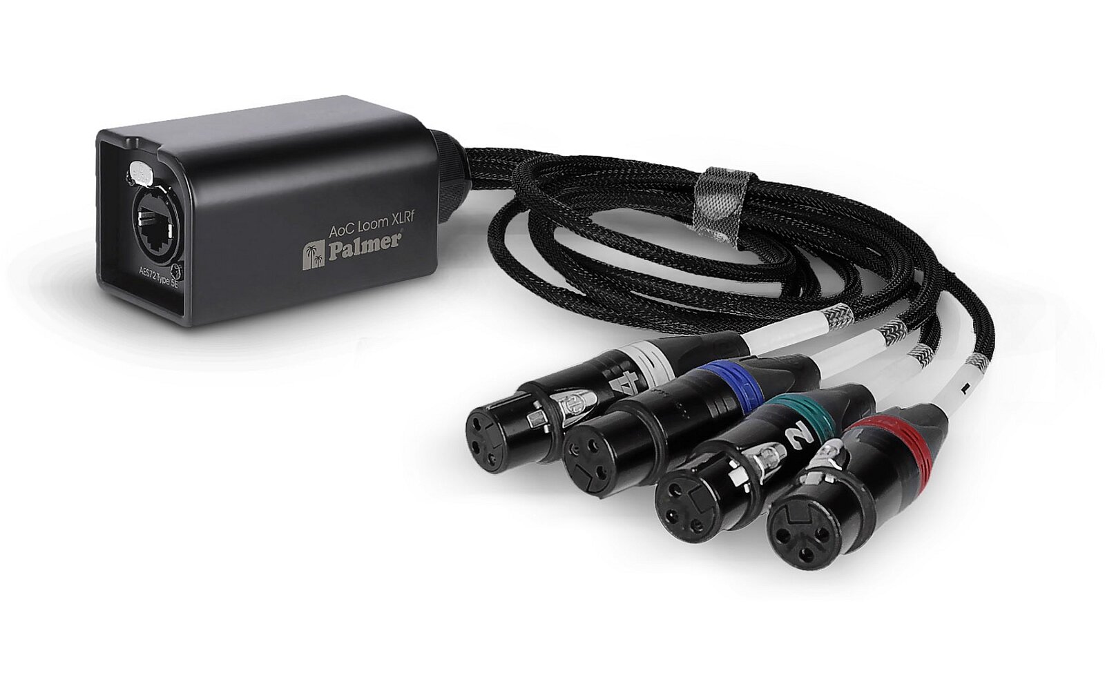 Palmer AoC Loom XLRf Audio over Cat Multicore-Adapterkabel