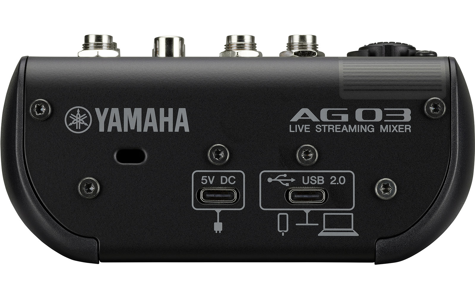 Yamaha AG03 MK2 LSPK Live Streaming Package, schwarz