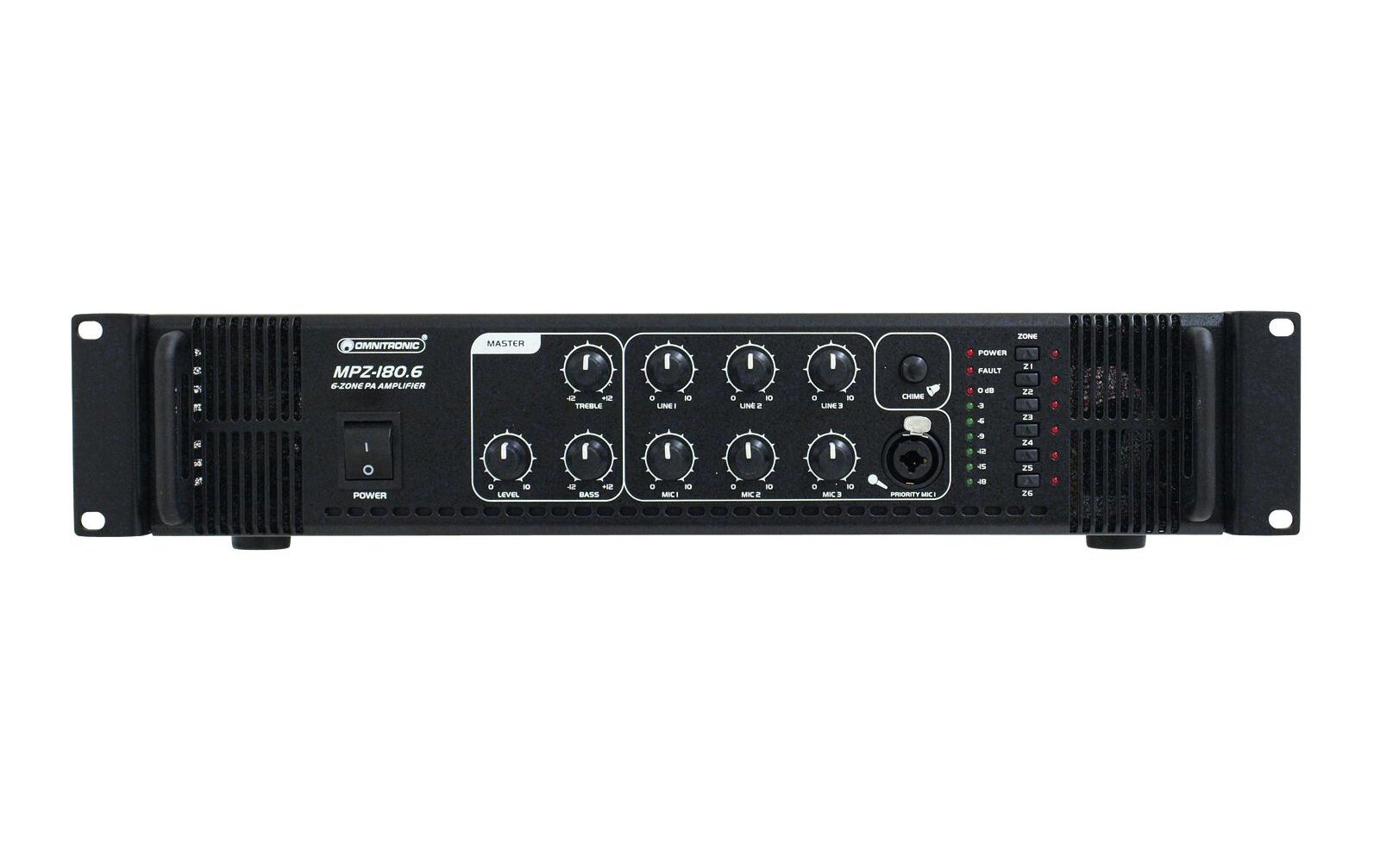 Omnitronic MPZ-180.6 ELA-Mischverstärker