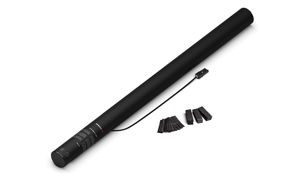 Magic FX Elektrische Konfetti Kanone Pro 80cm Schwarz