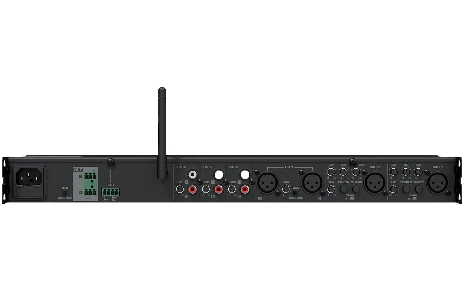 Audac PRE 116 6 Kanal stereo Vorverstärker