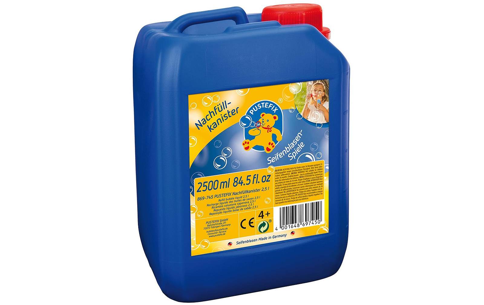 PUSTEFIX Seifenblasenfluid PRO 2,5l