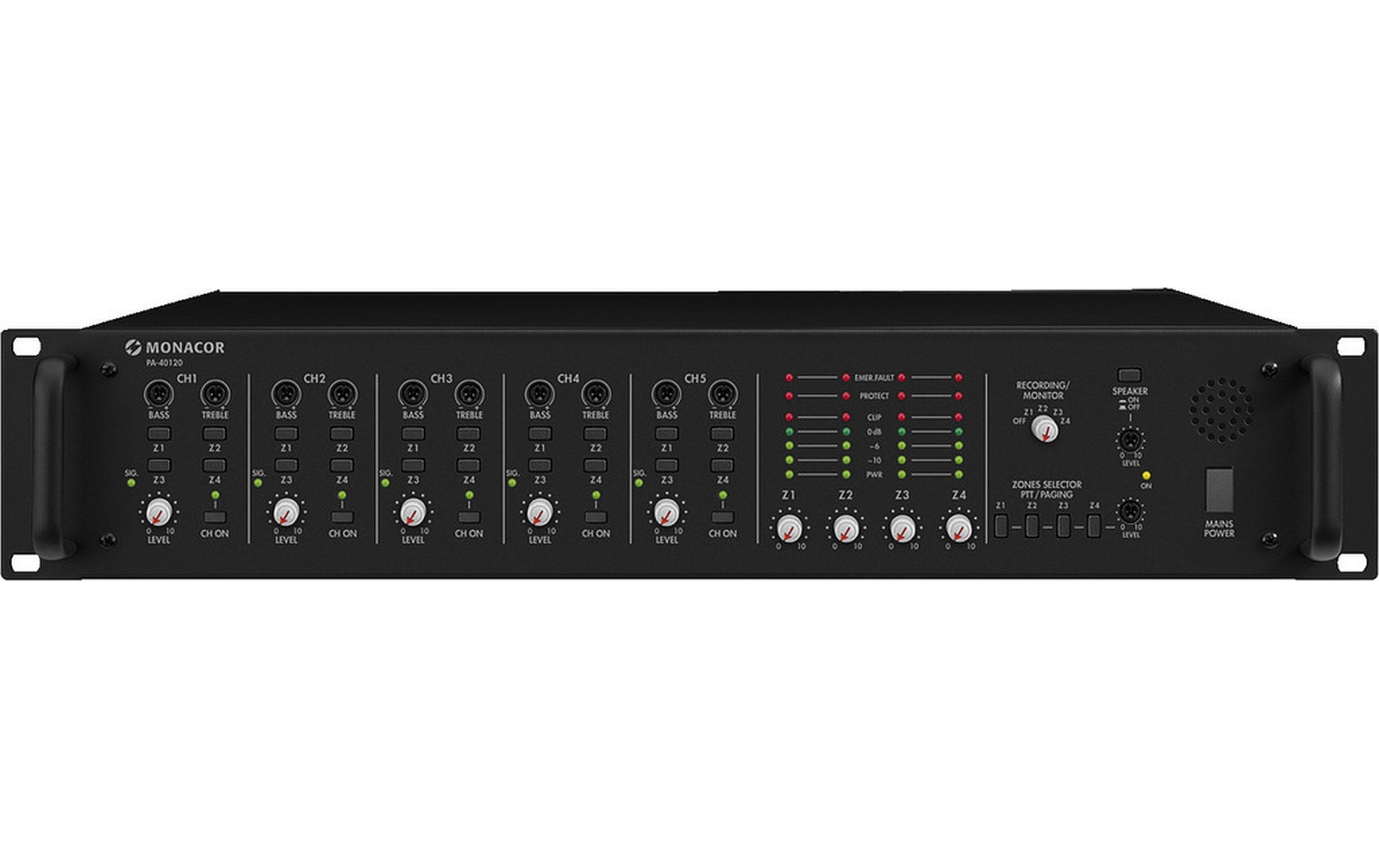 Monacor PA-40120 ELA-Verstärker