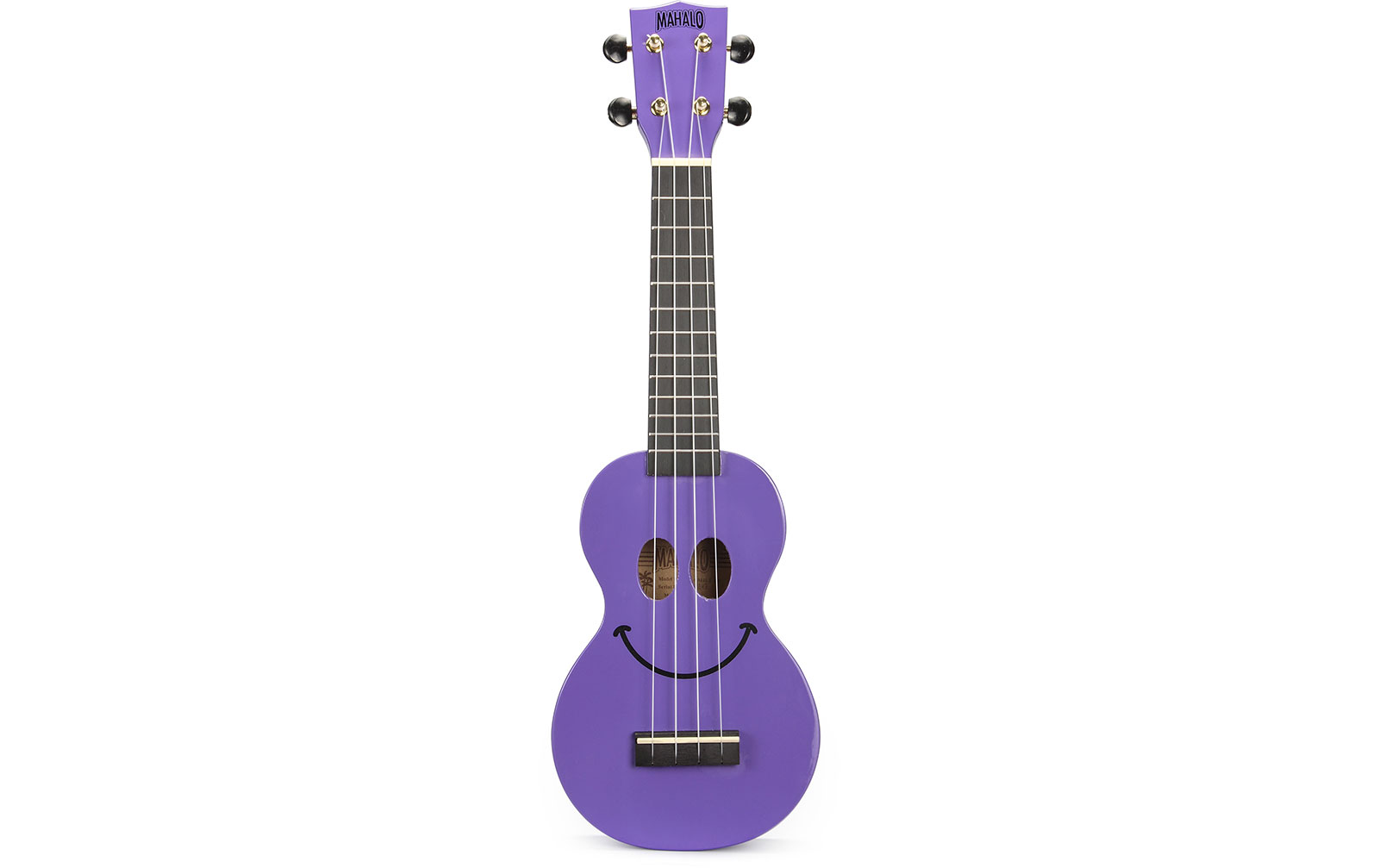 Mahalo Smiley Ukulele Purple