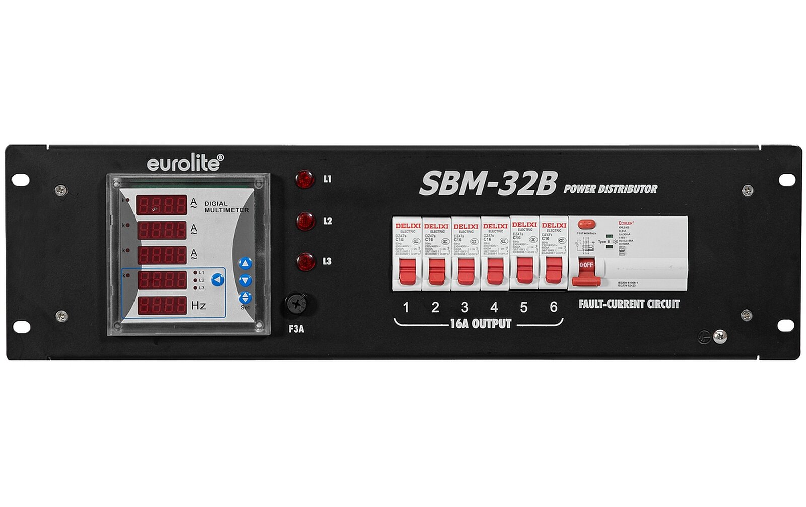 Eurolite SBM-32B Stromverteiler