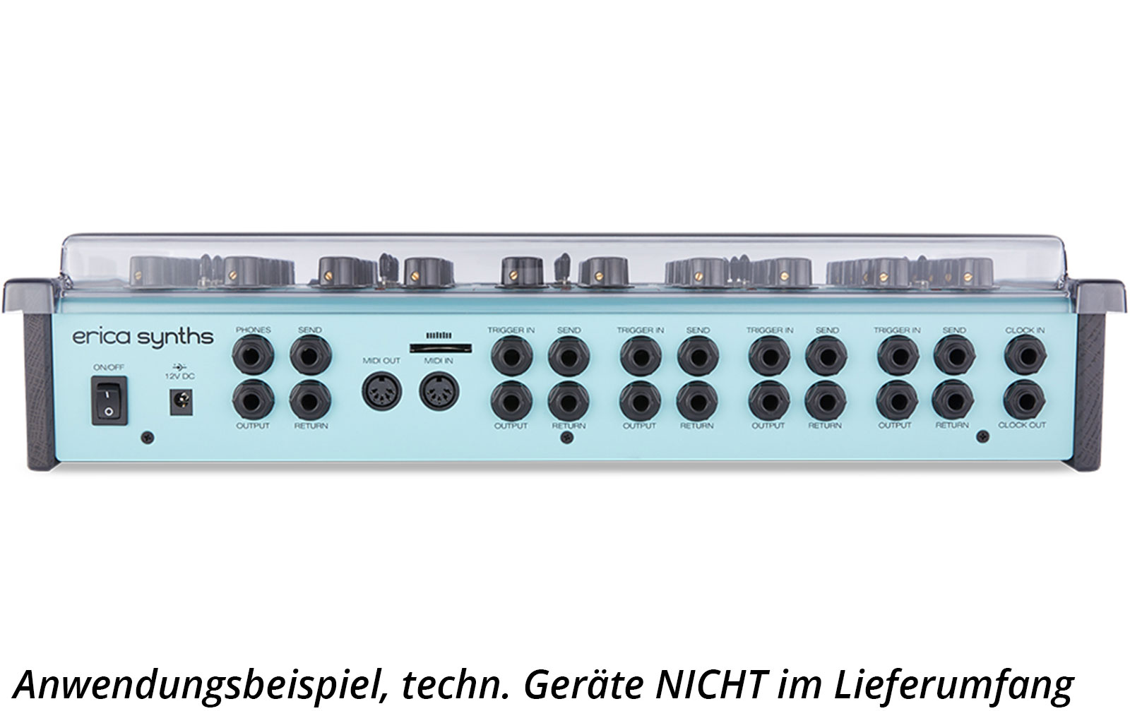 Decksaver Erica Synths Perkons HD-01 Staubschutzabdeckung
