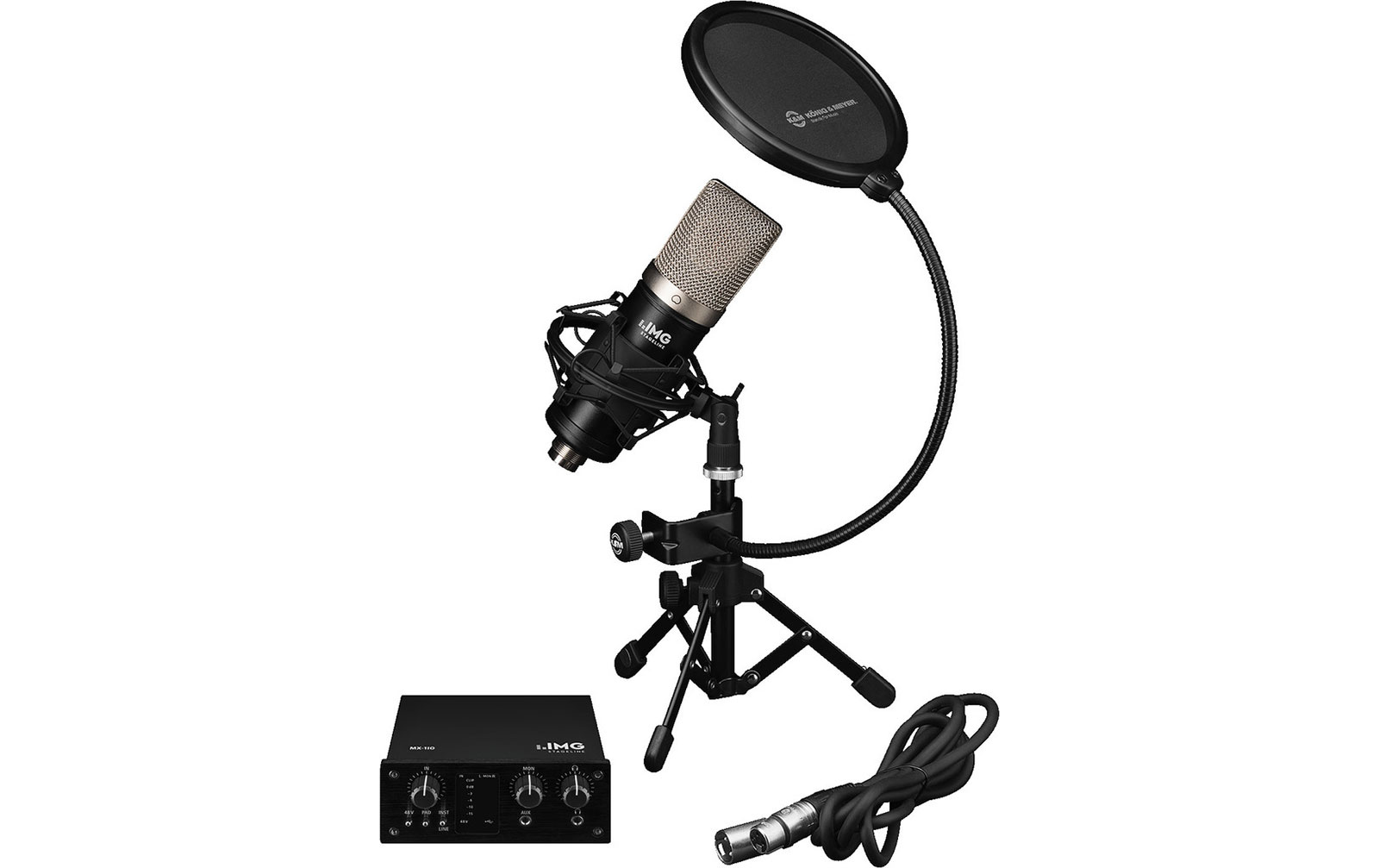 IMG Stageline PODCASTER-1 Podcaster Bundle