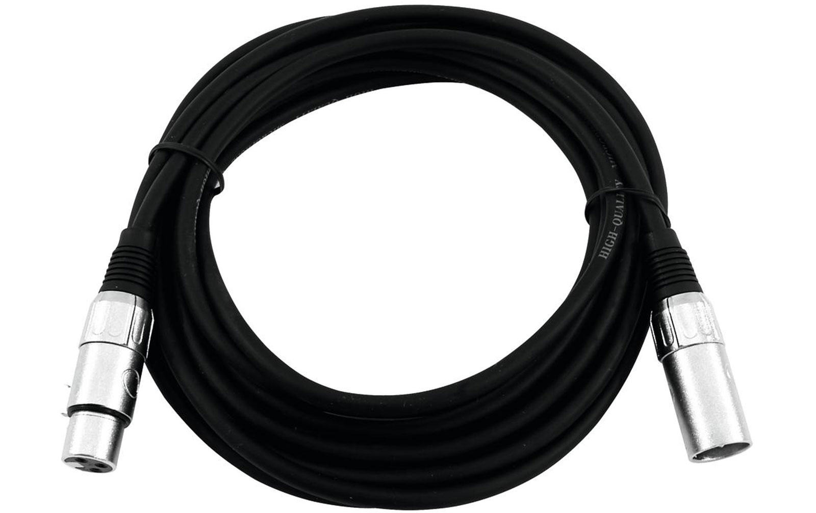 Omnitronic XLR Kabel 3pol 10m, schwarz
