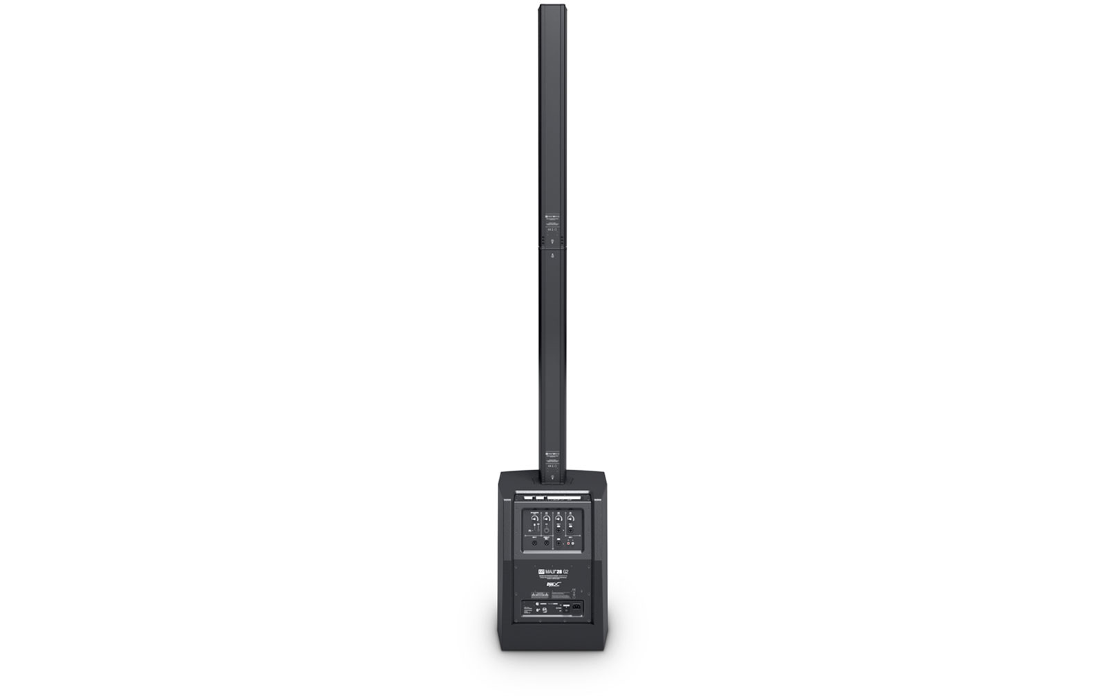 LD Systems MAUI 28 G2 Kompaktes Säulen PA System aktiv mit Mixer und Bluetooth schwarz
