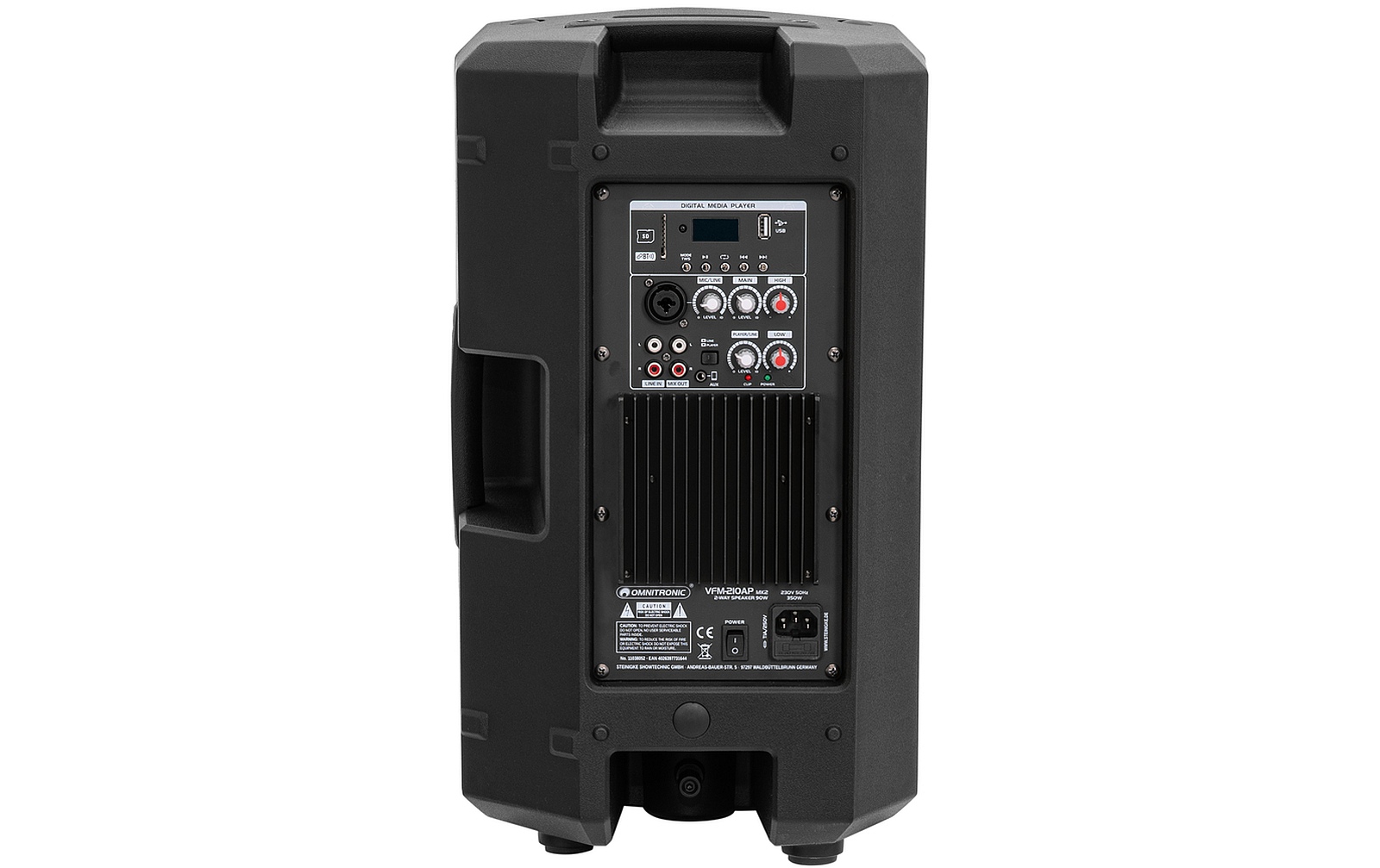 Omnitronic VFM-210AP MK2 2-Wege Lautsprecher aktiv TWS
