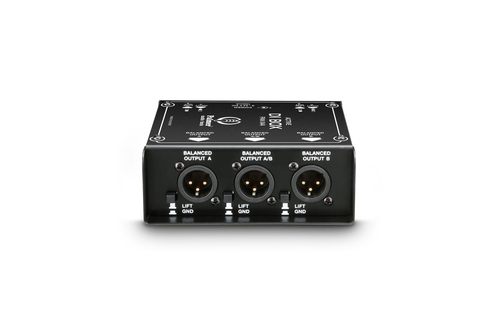 Palmer Pro PAN 04 A Aktive 2-Kanal DI-Box