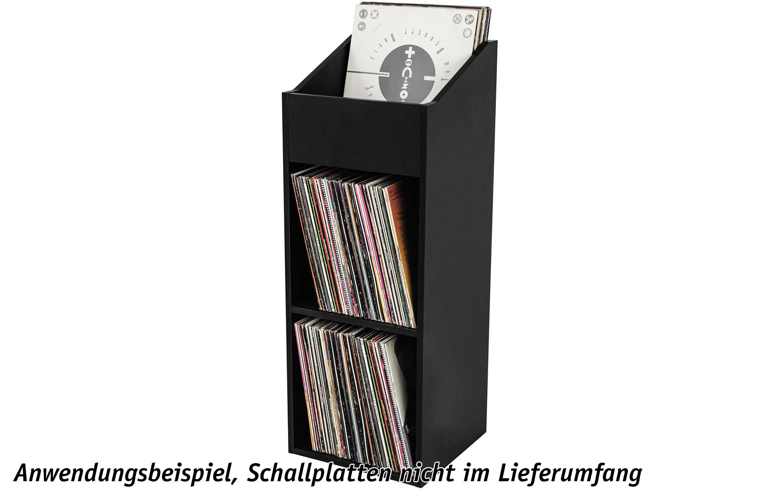 Glorious Record Rack 330 black