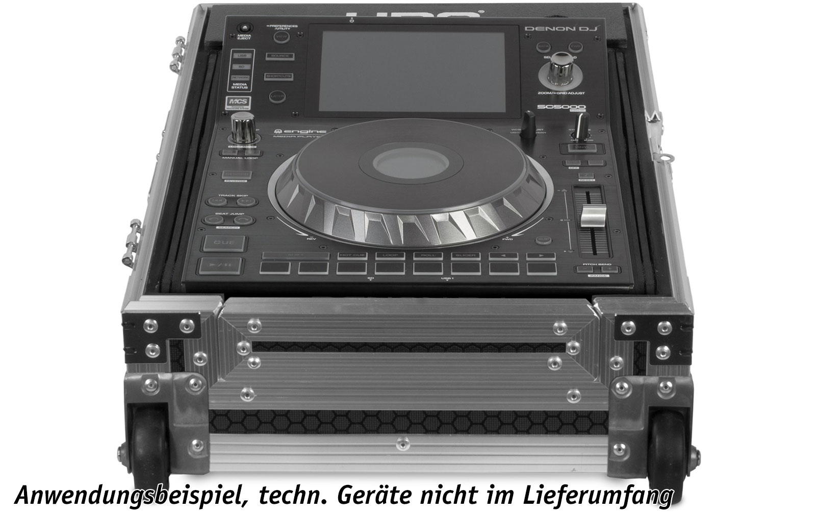 UDG Ultimate Flight Case Multi CDJ/MIXER II Silver Plus (T&W) (U92066SL)