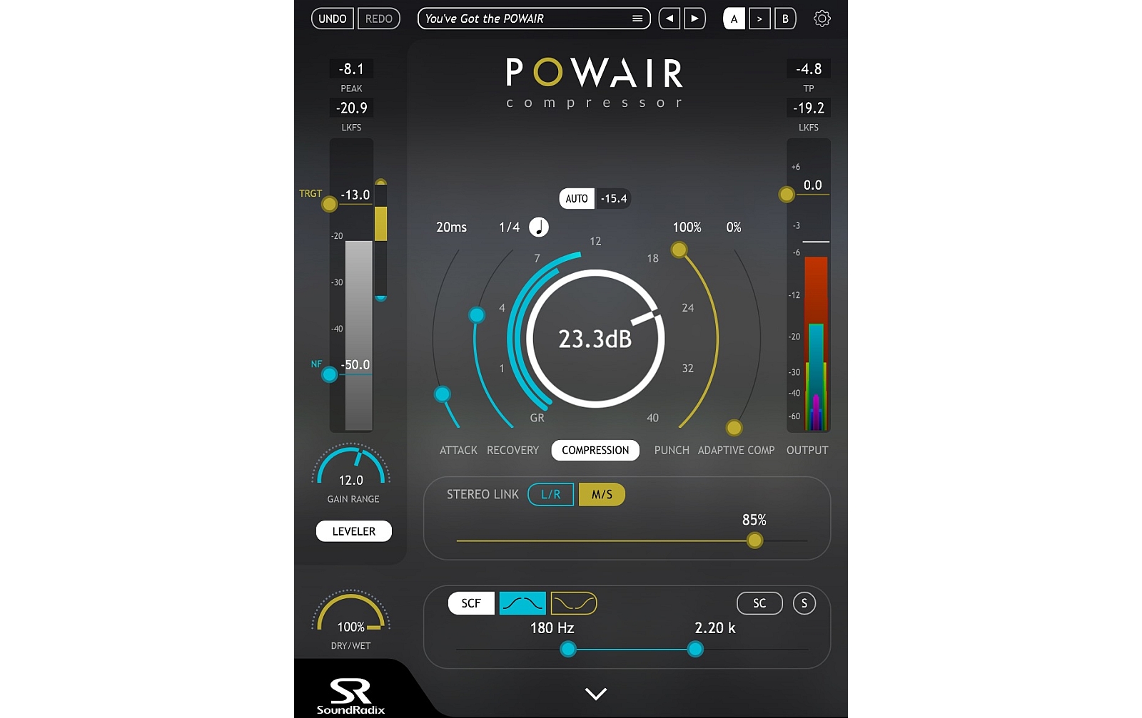 Sound Radix POWAIR Dynamic Processor ESD (Download)