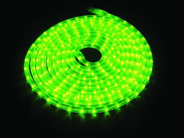 Eurolite Rubberlight LED RL1-230V grün 9m