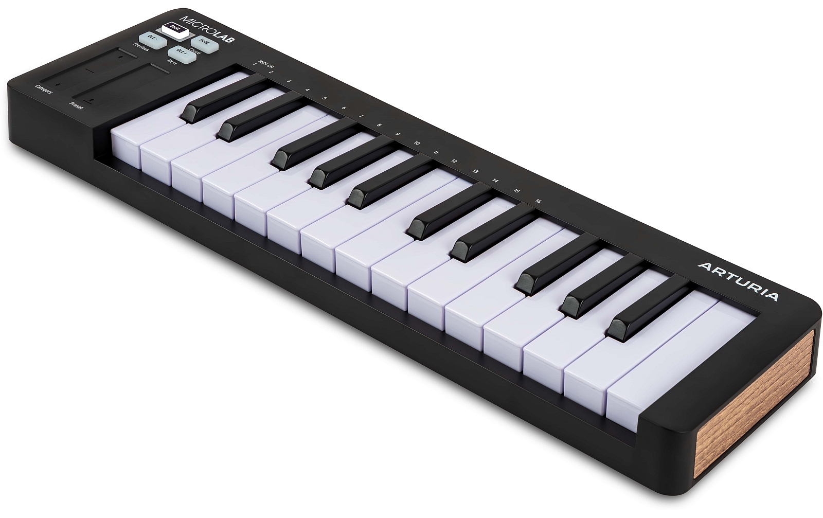Arturia MicroLab Mk3 Black MIDI-Controller