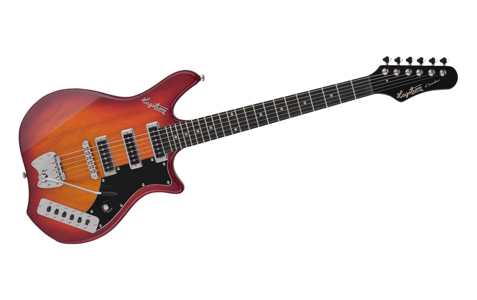 Hagstrom Retroscape Condor Tremar - Cherry Sunburst