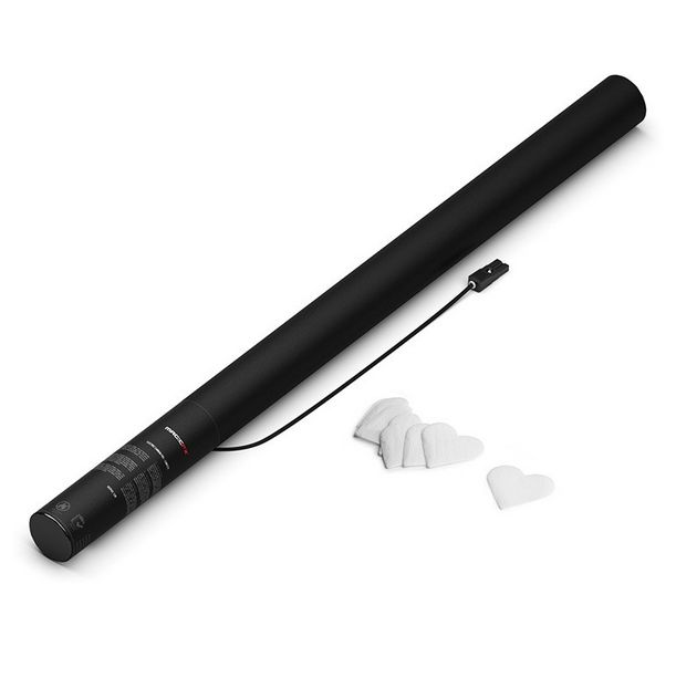 Magic FX Elektrische Hearts Konfetti Kanone Pro 80cm Weiß