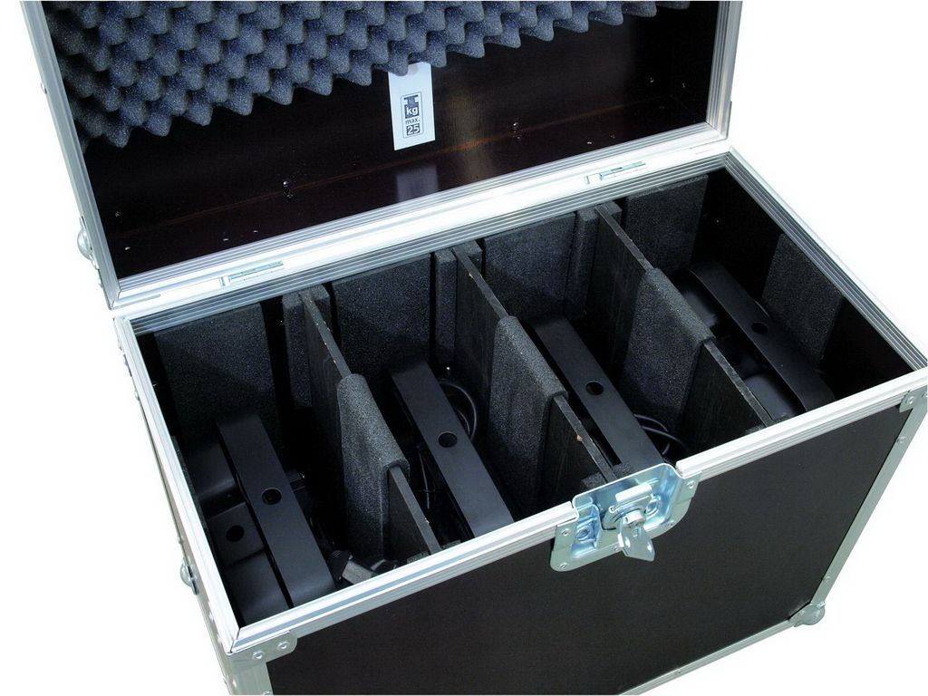 Roadinger Flightcase 4x SLS Größe M
