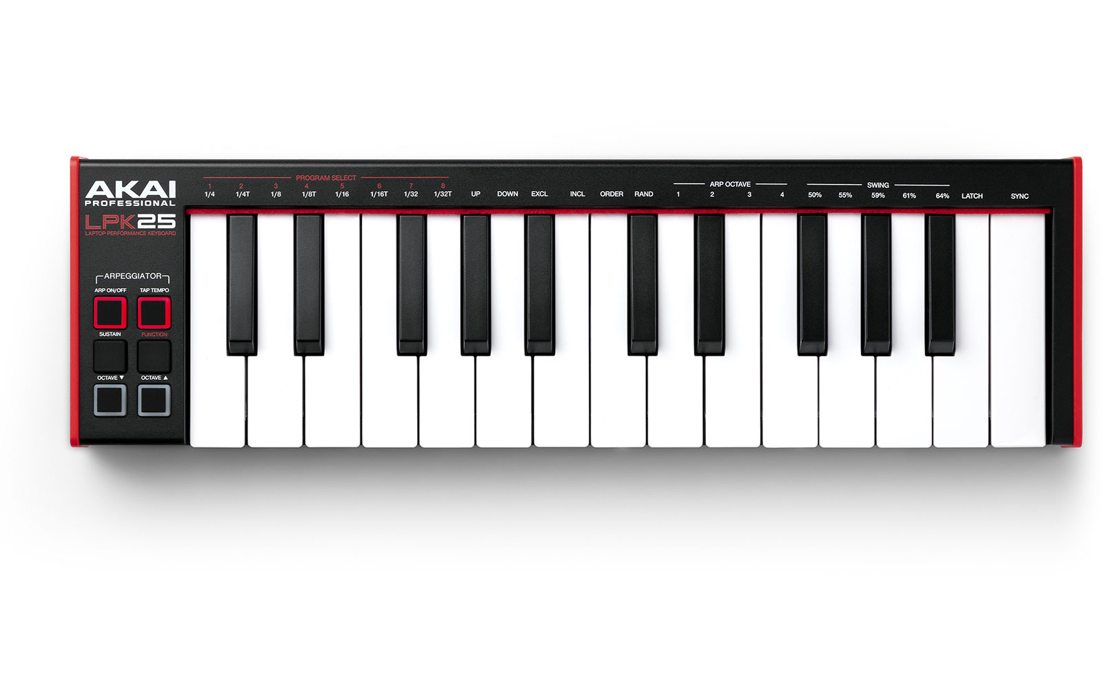 Akai Pro LPK 25 MK2 - Laptop Performance Keyboard