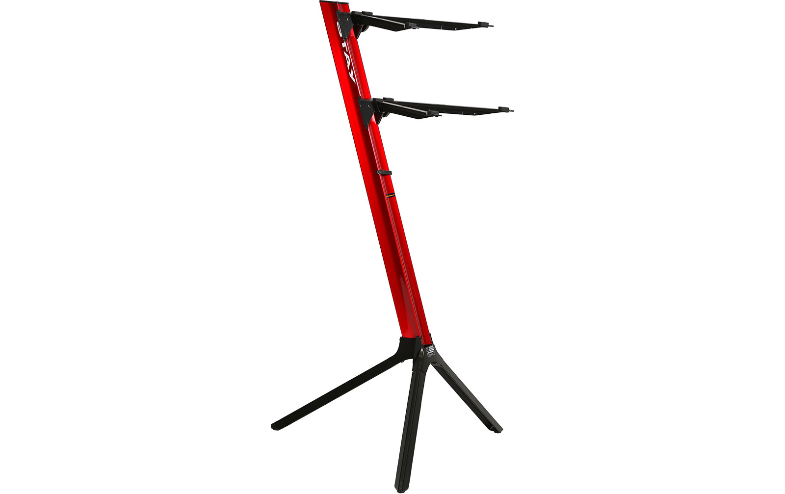 Stay Music SLIM S1100/02-RED Keyboardständer 110cm - 2 Auflagen - rot
