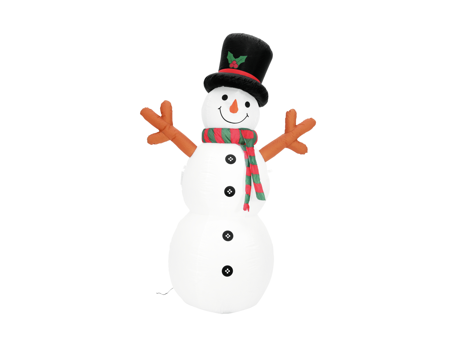 Europalms Aufblasbare Figur Schneeman, 180cm